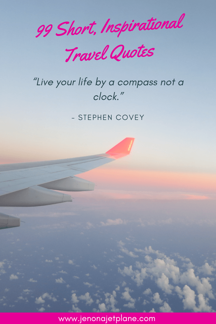 Looking for some travel inspiration? These short quotes are sure to spark your wanderlust and have you booking your next adventure in no time! Save to your travel board. #travelquotes #travelinspiration #inspirationalquotes #wanderlust #travellgoals
