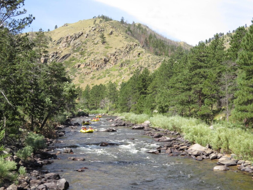 Whitewater Rafting La Poudre