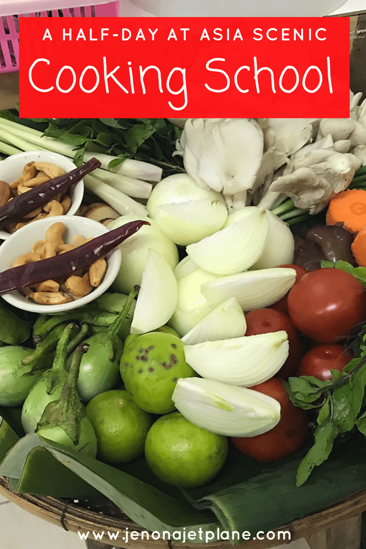 Looking for a great place to experience Thai flavors? Asia Scenic Cooking School in Chiang Mai does not disappoint! Visit a local market and cook authentic dishes on the best cooking class in Thailand. Save to your travel board for inspiration. #thailand #cookingclass #thaifood