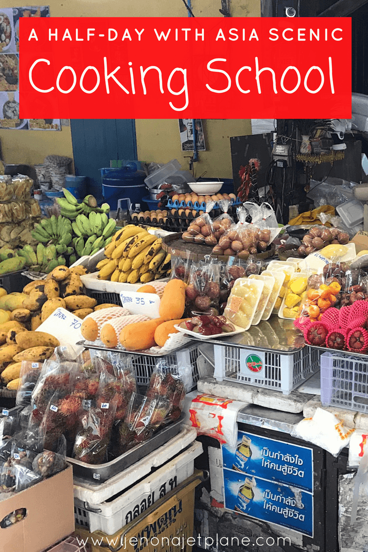 Looking for a great place to experience Thai flavors? Asia Scenic Cooking School in Chiang Mai does not disappoint! Visit a local market and cook authentic dishes on the best cooking class in Thailand. Save to your travel board for inspiration. #thailand #cookingclass #thaifood