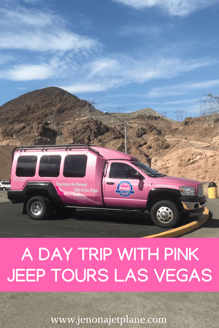 Want to go on an adventure? Check out Pink Jeep Tours Las Vegas. I went on a day trip to the Grand Canyon and the Hoover Dam and learned a ton. Plus, they have the cutest rides! #nevada #vegas #daytrip #pinkjeep #adventuretravel