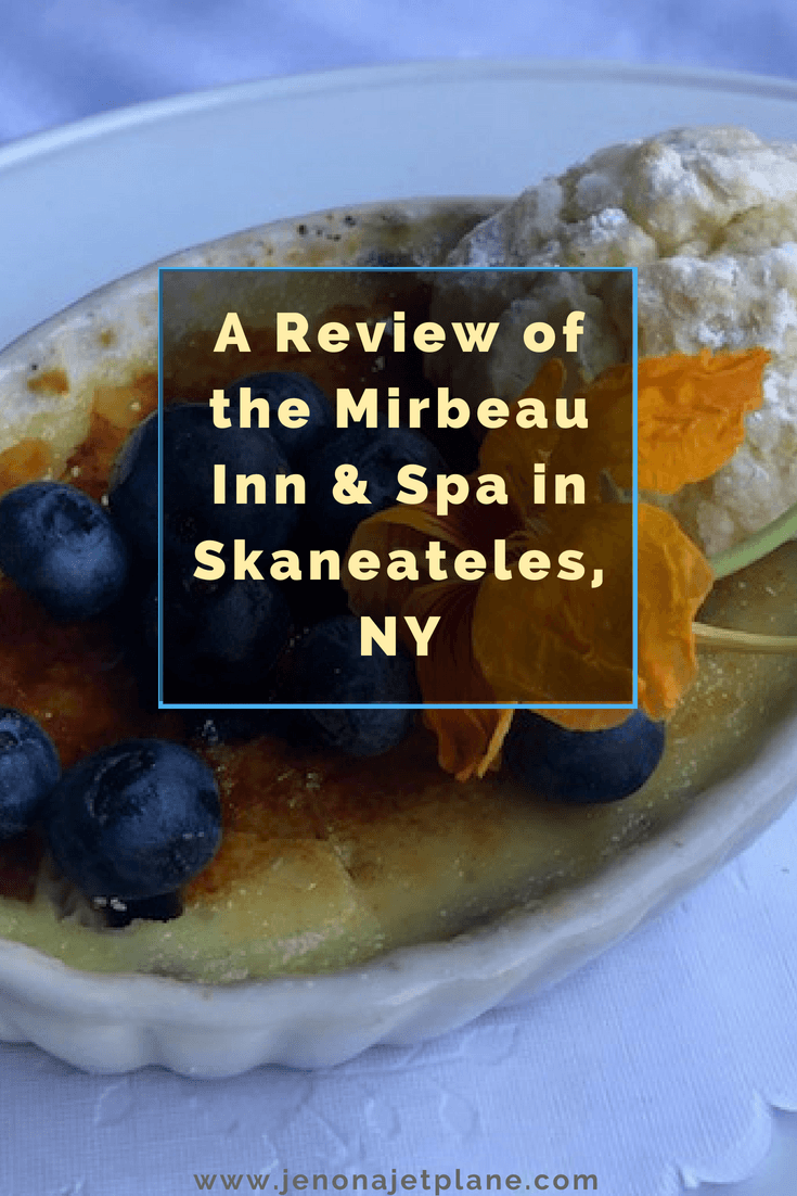 The Mirbeau Inn and Spa in Skaneateles, NY is the perfect place to have a French escape. Featuring a full-service spa, luxury accommodations and gardens modeled after Monet's Giverny, this is the perfect place to treat yourself or celebrate a special occasion. #luxuryhotels #hotelreview #upstatenewyork #iloveny