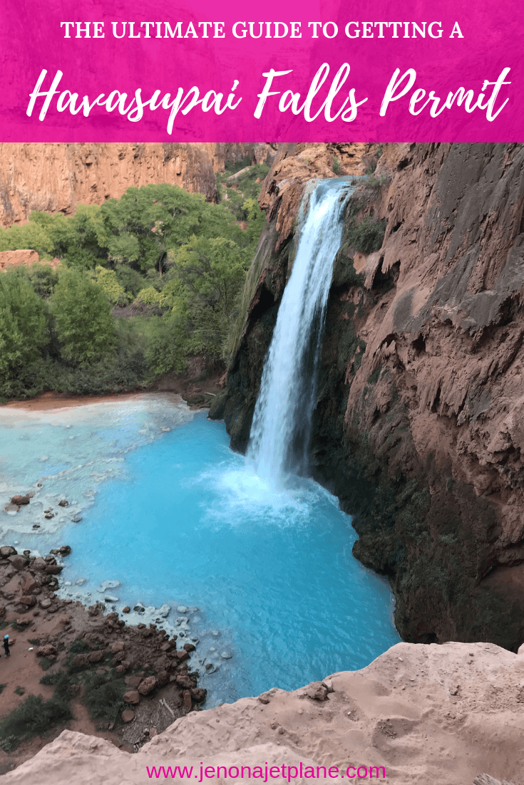 Looking to get a Havasupai Falls permit? Learn more about how to access the hidden waterfalls in the Grand Canyon, including everything you to know about camping on site or staying at the Havasupai Lodge. Havasu Falls is tough to access, but worth the effort. Save to your travel board for future reference. #havasufalls #havasupaifalls #havasufallsarizona #havasupai #arizonatravel #hikingunitedstates