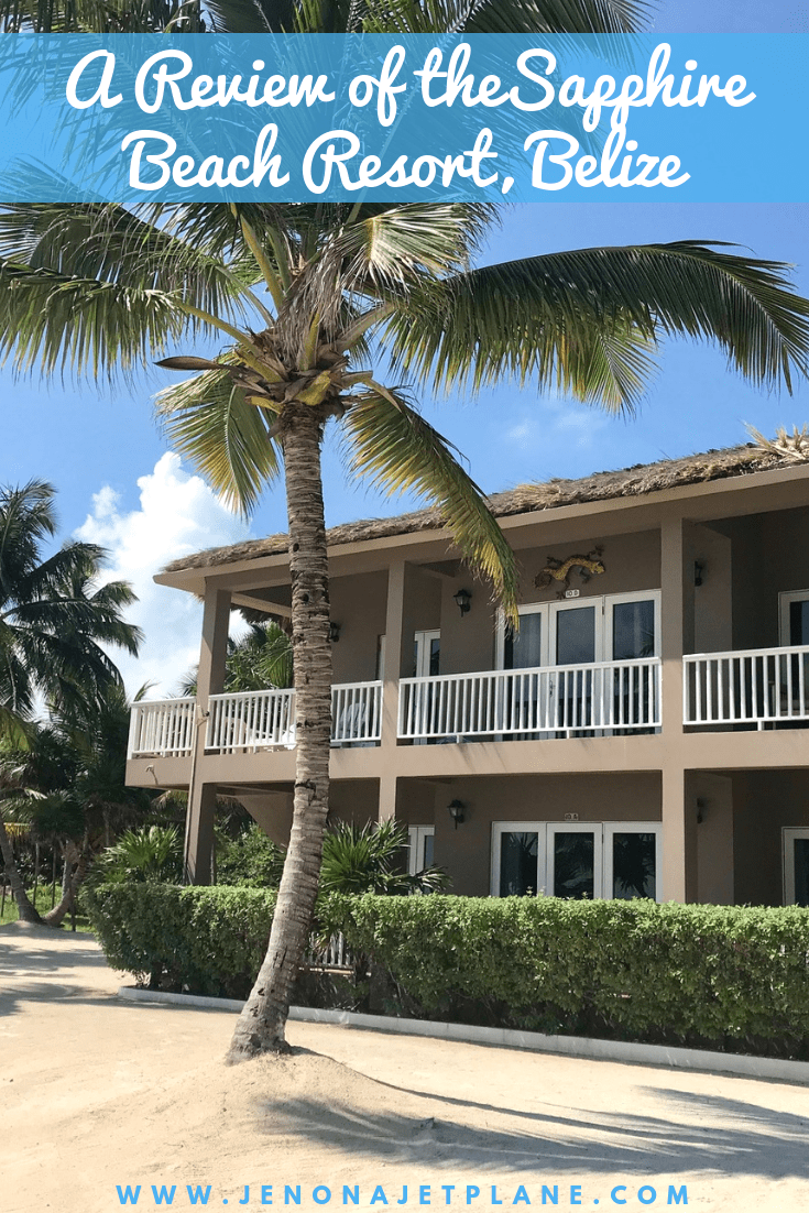 Looking for a secluded beach resort where you can get away from it all? Look no further than the Sapphire Beach Resort in Ambergris Caye Belize, perfect for honeymooners. #belize #luxurytravel #centralamerica #romanticplaces