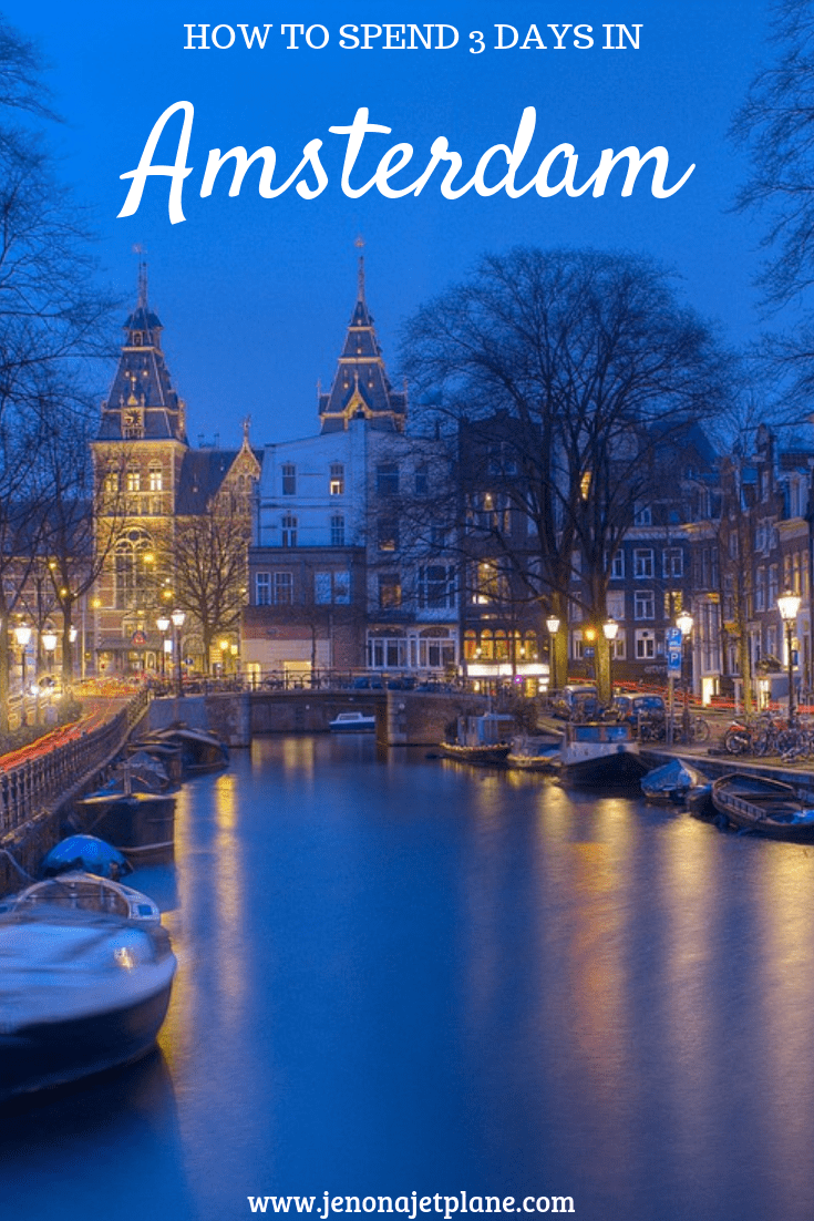 Looking for the best way to spend 3 days in Amsterdam? From the Anne Frank House and Museum to taking a canal cruise, here are the must-see attractions that should be on your list. Save to your travel board for inspiration. #amsterdam #thenetherlands #amsterdamtravel #traveltips #amsterdamitinerary #europetrip #europetravel