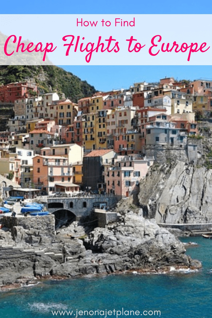 Want to know how to fly to Europe from the U.S. for $300-$400 roundtrip? I've flown to Europe for $99 one-way and connected within European countries for as little as $25. Read on for my top tips and save to your travel board for future reference. #cheapflights #cheapflightstoeurope #travelhacks #airfarehacks #budgettravel #flightscheap #flightstoeurope