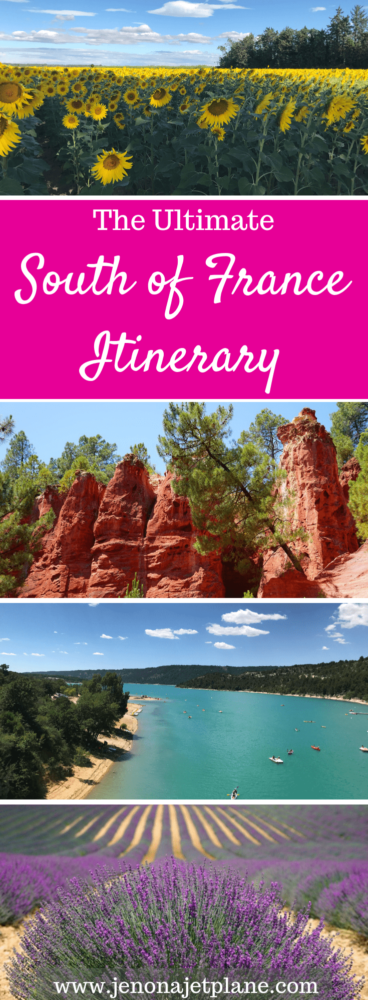 Looking for the perfect South of France itinerary? From lavender fields to the Van Gogh trail, here's everything you can't miss on a South of France road trip. Save to your travel board for future reference. #southoffrance #southoffrancetravel #southoffranceroadtrip #europetravel #francetravel #roadtripideas #europetrip #franceitinerary #franceitineraryoneweek