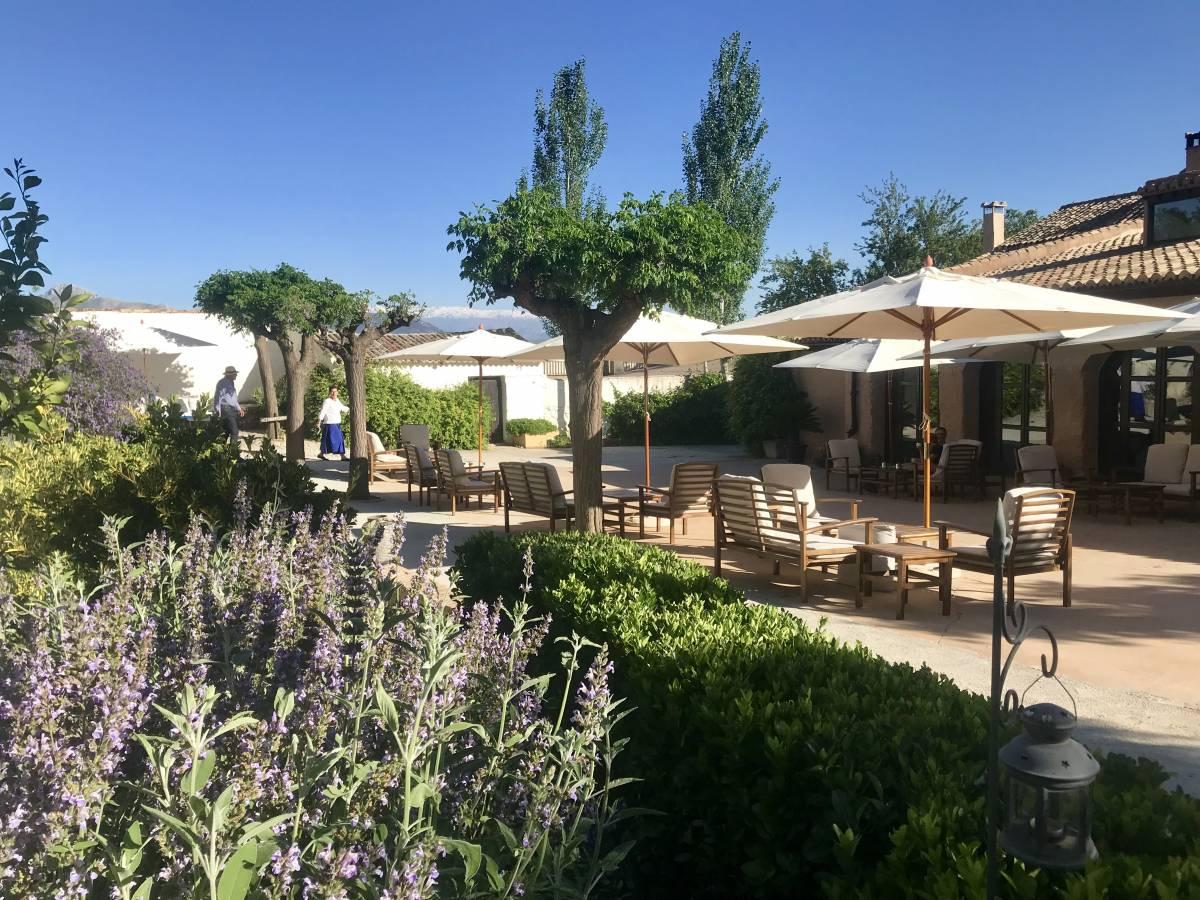 Courtyard at the Cortijo del Marques 
