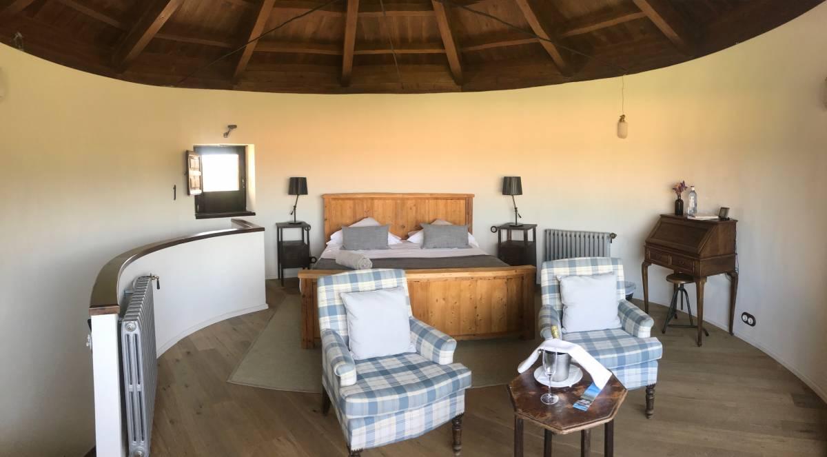 Panaramic view of the Silo Suite