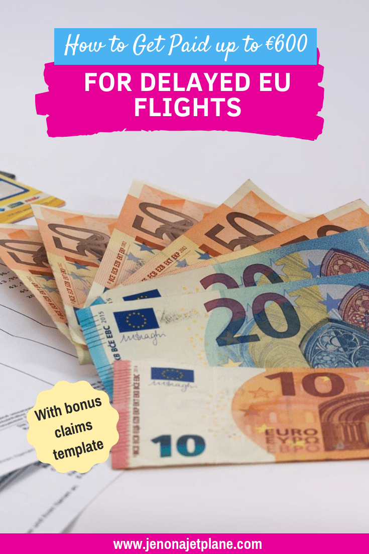 Did you know you're entitled to up to &euro;600 in compensation for flight delays going in and out of Europe? Here's what you need to know to claim your money. #flightdelaycompensation #traveltips #airlinetraveltips