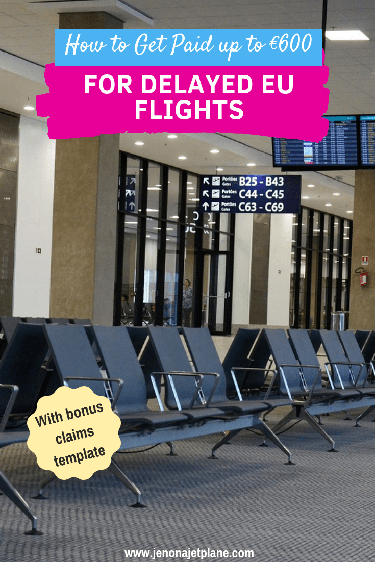Did you know you're entitled to up to &euro;600 in compensation for flight delays going in and out of Europe? Here's what you need to know to claim your money. #flightdelaycompensation #traveltips #airlinetraveltips
