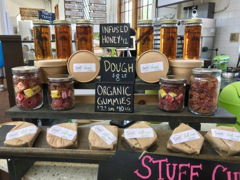 Goods for sale at Broad Street Market