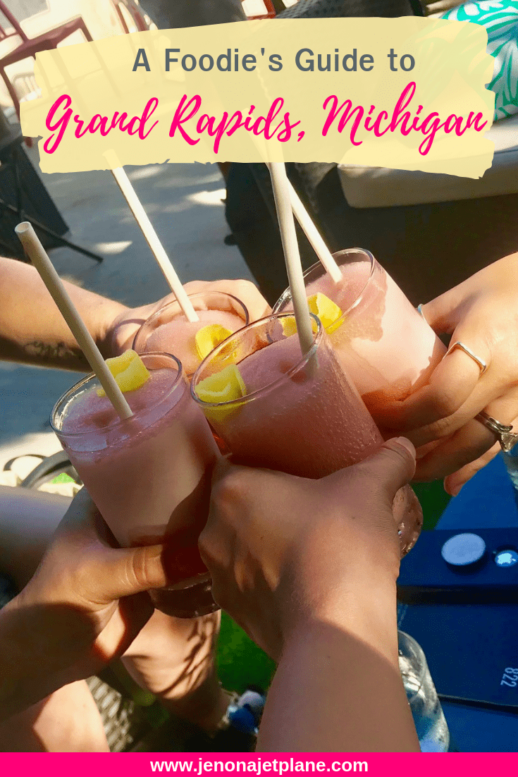Looking for the best restaurants in Grand Rapids, Michigan? From brunch to happy hour, these are the top spots for foodies in the area! #grandrapids #michigantravel #grandrapidsrestaurants #grandrapidsmichigan