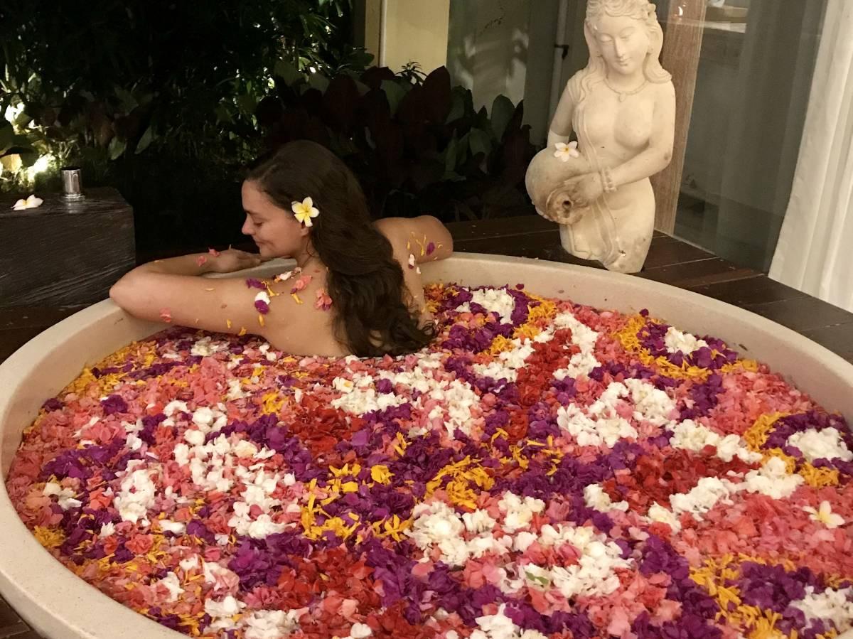 The Best Flower Bath in Bali: A Review of the Udaya Resort and Spa
