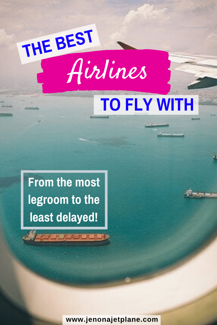 From the most legroom in coach to airlines with the best baggage policies, these are the airlines you should fly with to meet your travel needs. #airlines #traveltips #bestairlines #airtravel #flyingtips