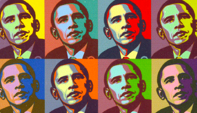 Portraits of Obama