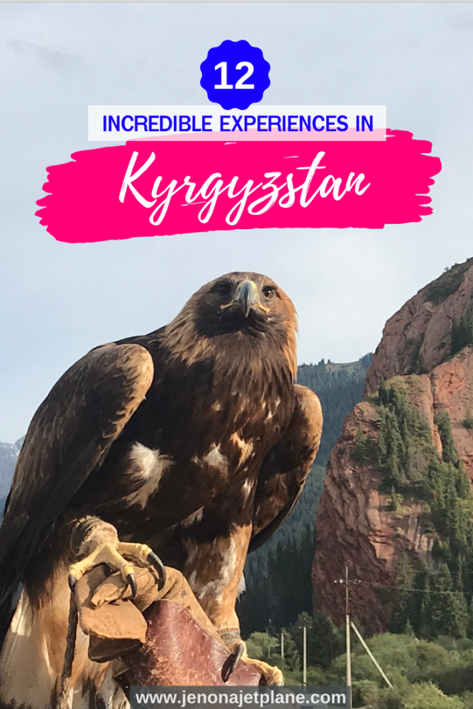 Looking for the best things to do in Kyrgyzstan? From holding an eagle to feating with a Dungan family, make sure to cross these items off your bucket list! #kyrgyzstan #kyrgyzstantravel #centralasia #travelcentralasia #bucketlisttravel 