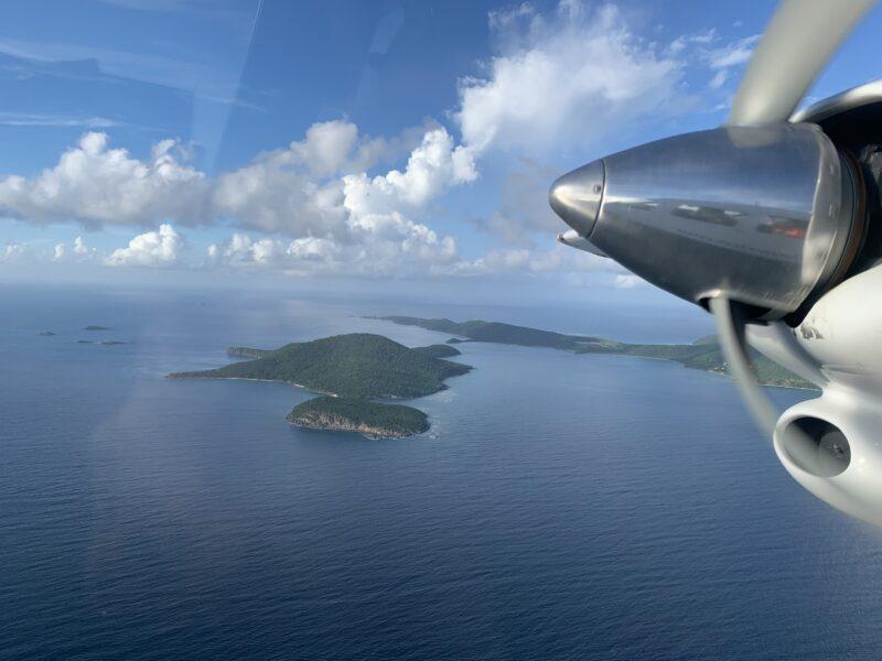 View from the plane