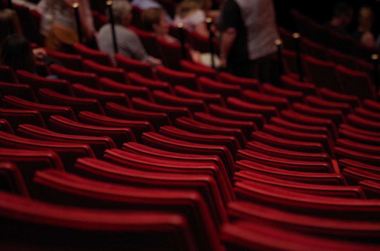 Empty seats in a theater
