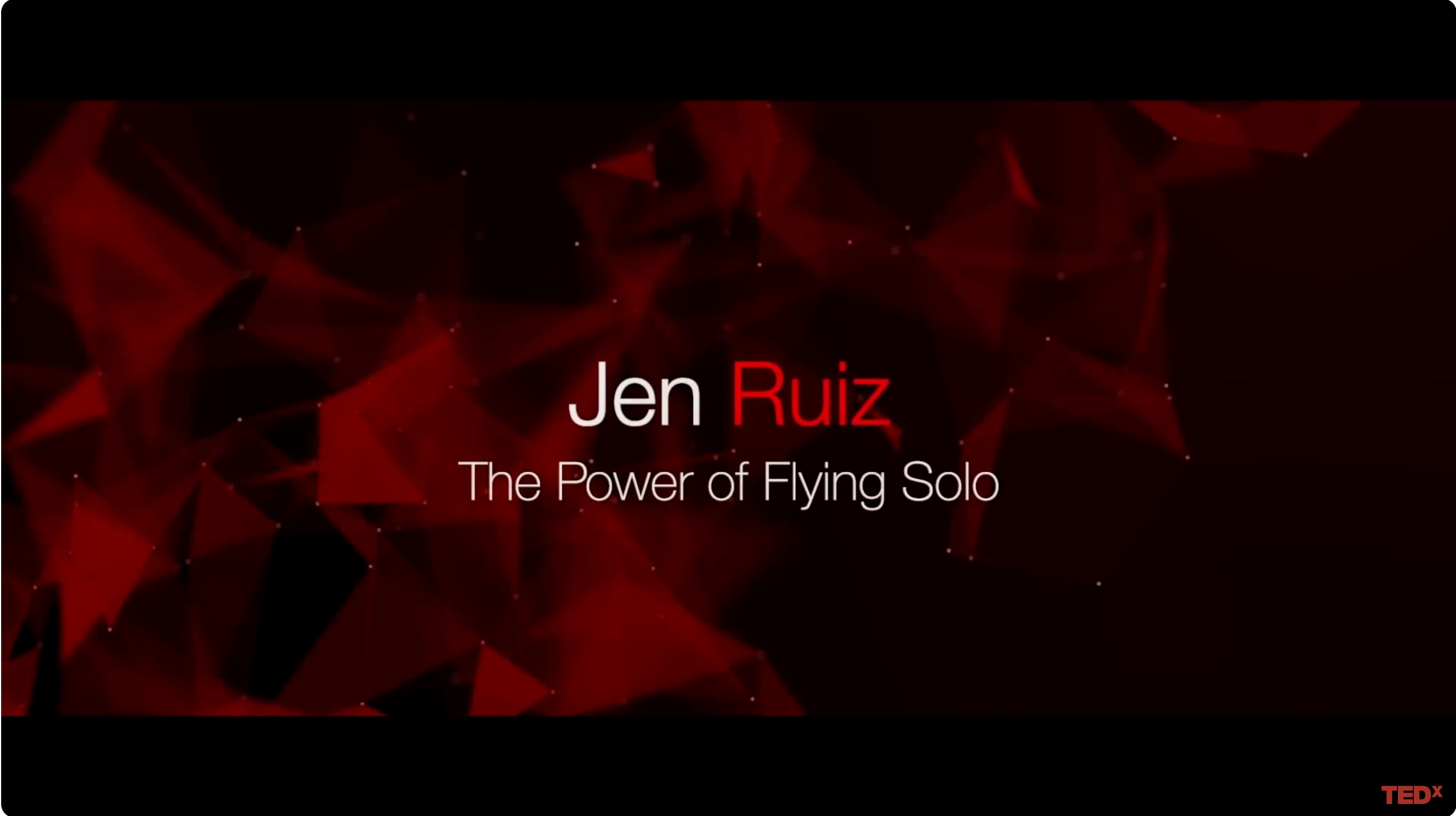 Jen Ruiz - The Power of Flyng Solo YT Thumbnail